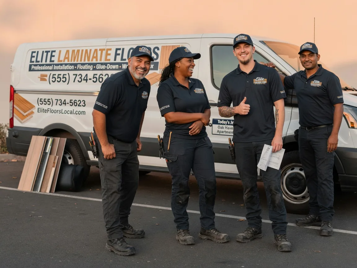 Laminate flooring installation company in Shafer, MN